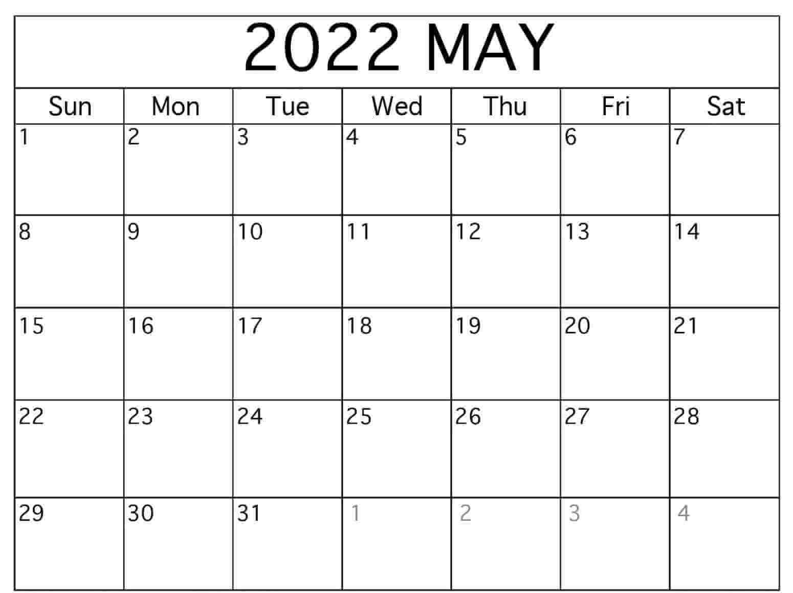 2022 may calendar pdf