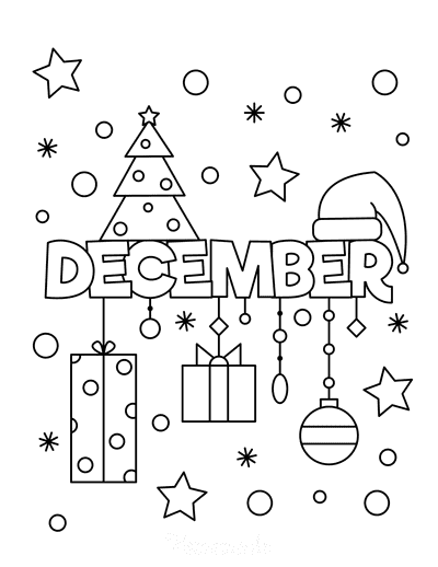 free winter coloring pages printable